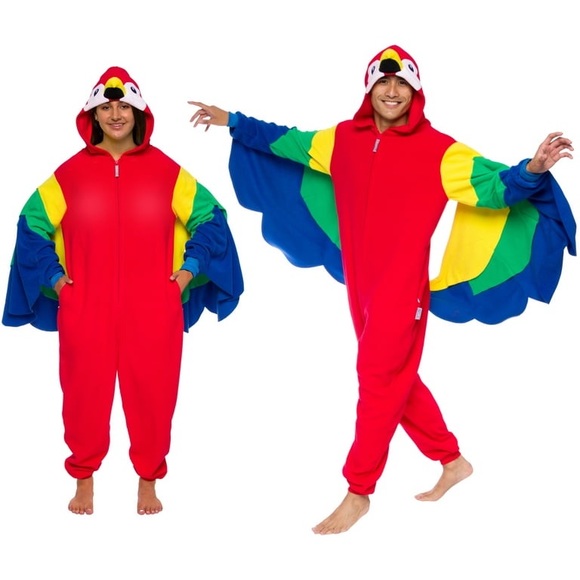 Funzies Other - Funziez Parrot Adult Plush Onesie Costume
